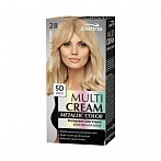 JOANNA Multi Cream Краска для волос 28 Светло-перламутровый блонд, 60/40/20мл