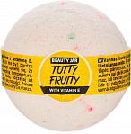 BEAUTY JAR TUTTY FRUITY - бомбочка для ванны с витамином Е,150г