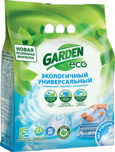 Garden 2/1400 g Garden veļas mazgāšanas pulveris besmaržas