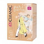 CLEANIC Pure Cotton Day гигиенические прокладки, 10 шт.