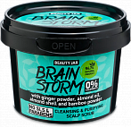BEAUTY JAR BRAINSTORM очищающий скраб для головы, 100g