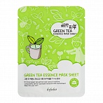Тканевая маска для лица ESFOLIO с зеленым чаем, 7,5 мл