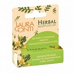LAURA CONTI Herbal гигиенический бальзам для губ с экстрактом примулы и ароматом средиземноморских трав 4,8г