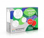 VITAMIR Глицин форте вишня таблетки 300 мг, 30 шт