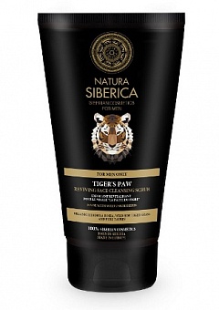 NATURA SIBERICA MEN омолаживающий скраб для лица для мужчин, 150 мл