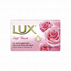 LUX SOFT TOUCH tualetes ziepes Franču rozes & mandeļu eļļa, 80g