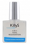 Регенерирующее средство KillyS 5в1 для ногтей, 10мл