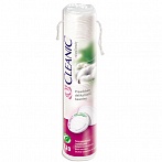 CLEANIC Pure Effect Ватные диски  ,120 шт