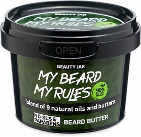 BEAUTY JAR MY BEARD MY RULES - Масло для бороды, 90г