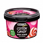 BEAUTY JAR Yummy mīkstinošs ķermeņa skrubis COTTON CANDY, 360g