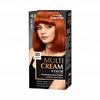 JOANNA Multi Cream Краска для волос 43 Огненно-красный, 60/40/20мл