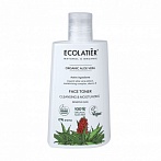 Ecolatier Organic Тоник для лица АЛОЭ Очищающий и Увлажняющий, Органический, 250мл