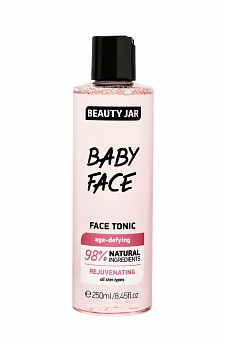 BEAUTY JAR омолаживающий тоник для лица BABY FACE, 250 мл
