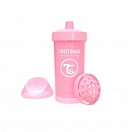 Twistshake krūzīte rozā, 360ml, 12+mēn
