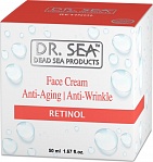 Dr.SEA sejas krēms sausai līdz ļoti sausai ādai ar retinolu, 50 ml