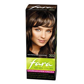 FARA Natural Colors Natural Colors matu krāsa 302 , Dabīgā šokolāde , 160ml