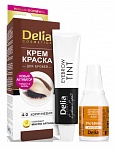 DELIA uzacu krēmveida krāsa Brūnā Nr.4, 15ml